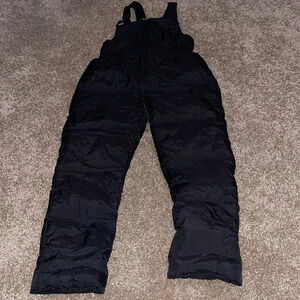 Apple Bottoms Ski Pants Bibs - size 6/7 Black NWOT. I